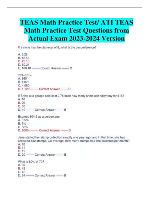 how hard is the math on the teas test|teas test difficulty.